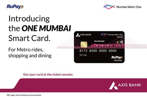 mumbai local smart card|Mumbai Metro One Axis Bank and RuPay launch ONE MUMBAI .